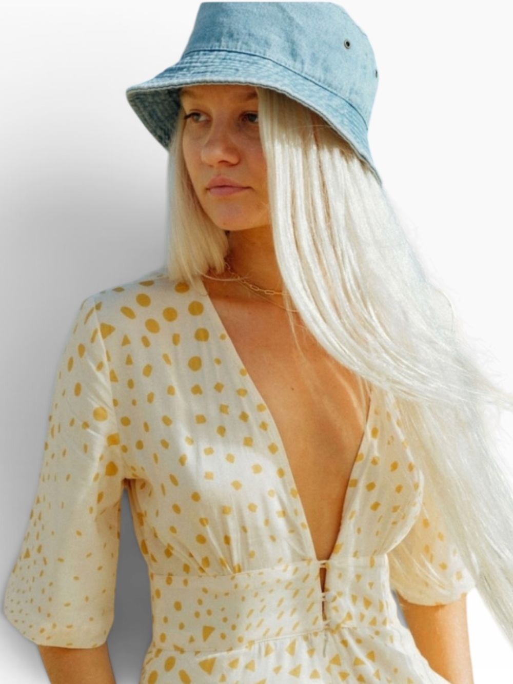 Yireh Compass Jumper in starfruit